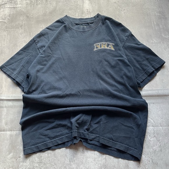 Alstyle Apparel & Activewear Other - NRA National Rifle Association Shirt Mens L Black Graphic Eagle Freedom 1871